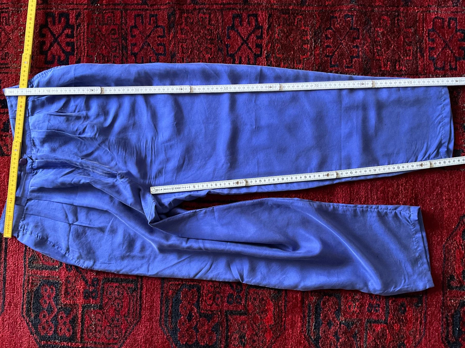 Pantaloni: 100% Seide Hose Gr. S – Usato da Muri b. Bern venduto da SmuriS 2