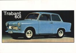 Trabant 601 - Originale Postkarte aus den 80er Jahren