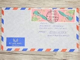 CL22 Enveloppe + Timbre Thailande 19xx