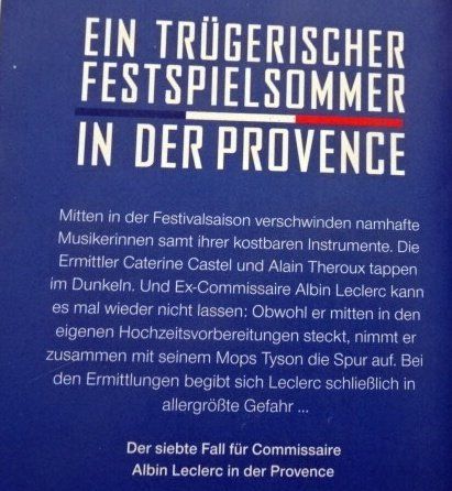 Libri: Trügerische Provence Der siebte Fall für Albin Leclerc – Usato da Wetzikon ZH venduto da strubeli024 1