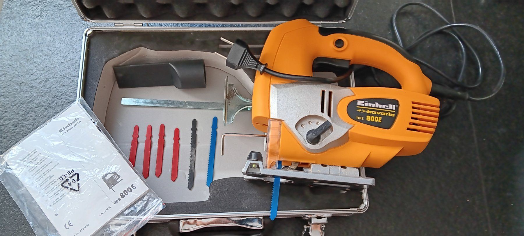 Einhell Sägen: Einhell Bavaria BPS 800 E mit Tragekoffer/ Stichsäge /ab 1.- – Gebraucht aus Biberist von Devision01