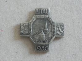 Abzeichen Kantonal Schwingfest Schwingen Littau LU 1936