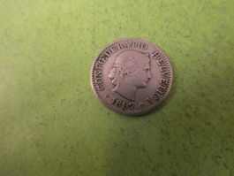 Schweiz 1897, 5 Rappen