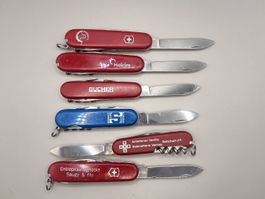 lot Taschenmesser couteaux suisses publicitaires