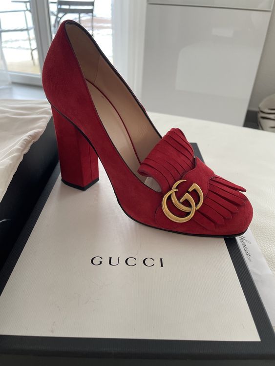 Gucci talon clearance rouge