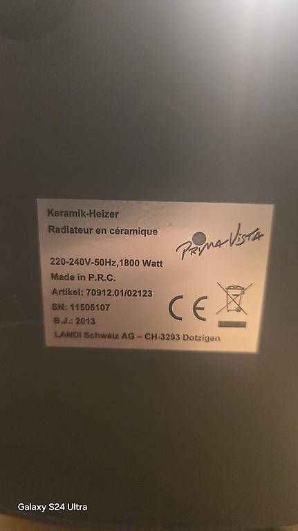 Heizgeräte: Heizofen – Gebraucht aus bischofszell von nam_z7zg