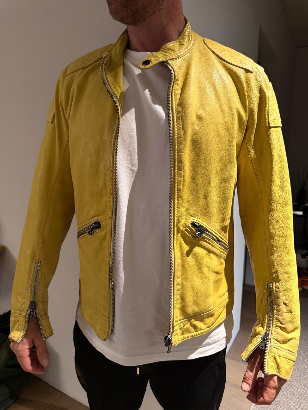 Dolce & Gabbana Giacche: Dolce & Gabbana Vintage Lederjacke Grösse 50 – Usato da Küsnacht ZH venduto da Icon21 7