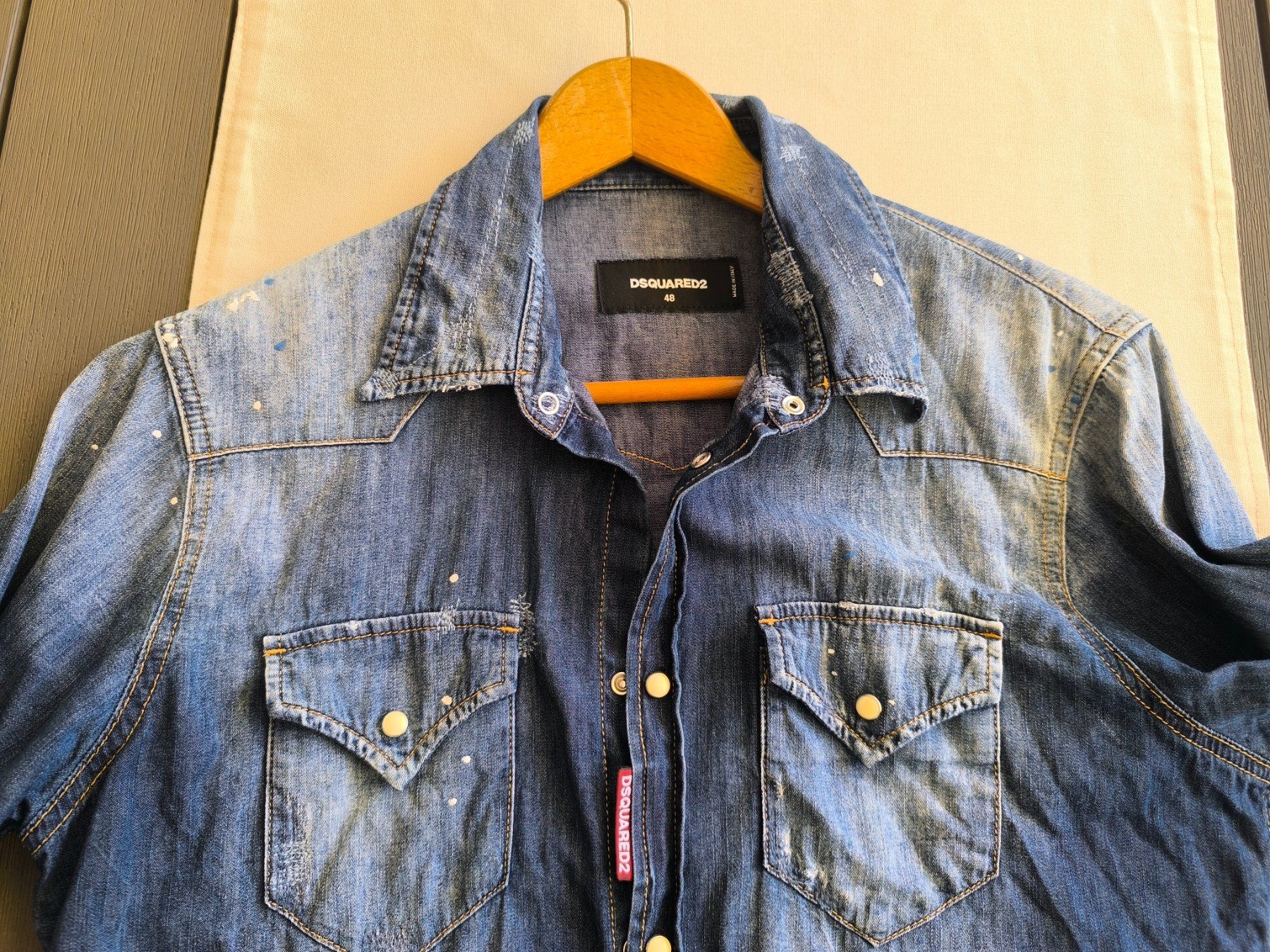 Dsquared2 Camicie: Jeans hemt Dsquared2 TG 48 – Nuovo (secondo la descrizione) da Oensingen venduto da Outlet_Super_Sale 8