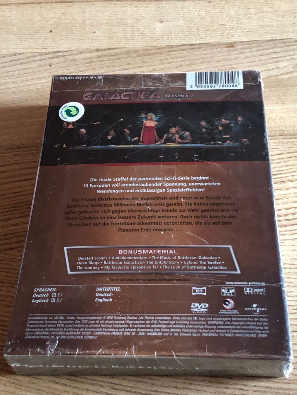 Alle DVDs: DVD Battlestar Galactica Season 4.1 – Gebraucht aus Röschenz von Tashroal 2