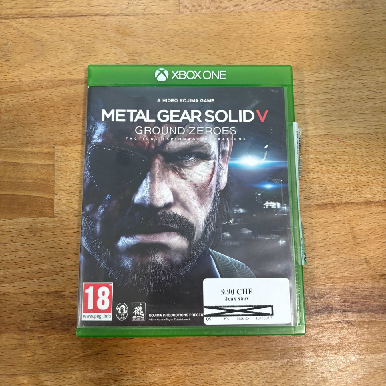 Giochi: Metal Gear Solid V: Ground Zeroes - Xbox OnE – Usato da Lausanne venduto da Korner-Cash