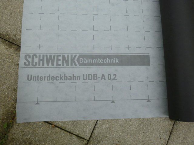 Retouches de peinture & films: Unterdeckbahn Schwenk UDB-A 0,2 – Neuf (Voir description) à Zeglingen par nugeli 1