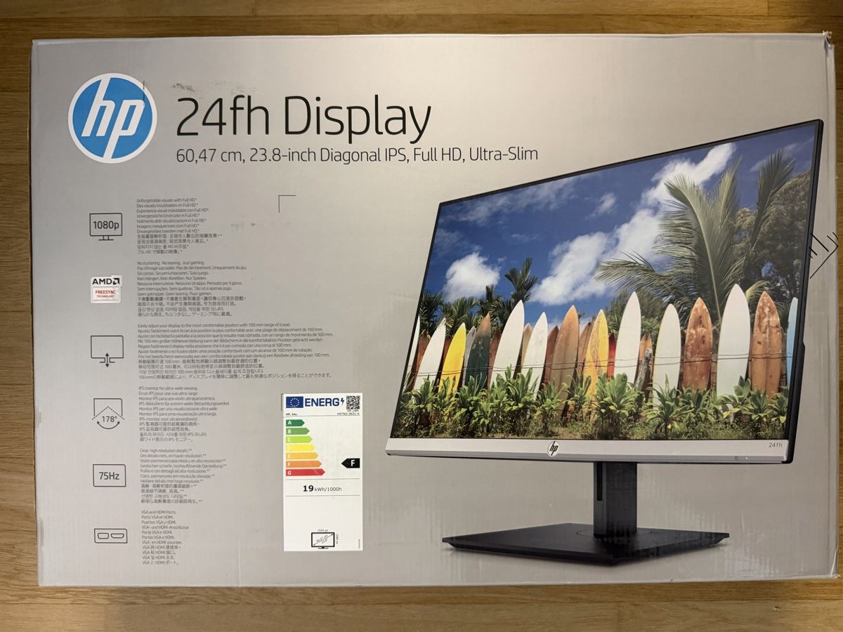 Hewlett Packard Monitor: HP 24fh Display – Usato da Langenthal venduto da lau_vv9q