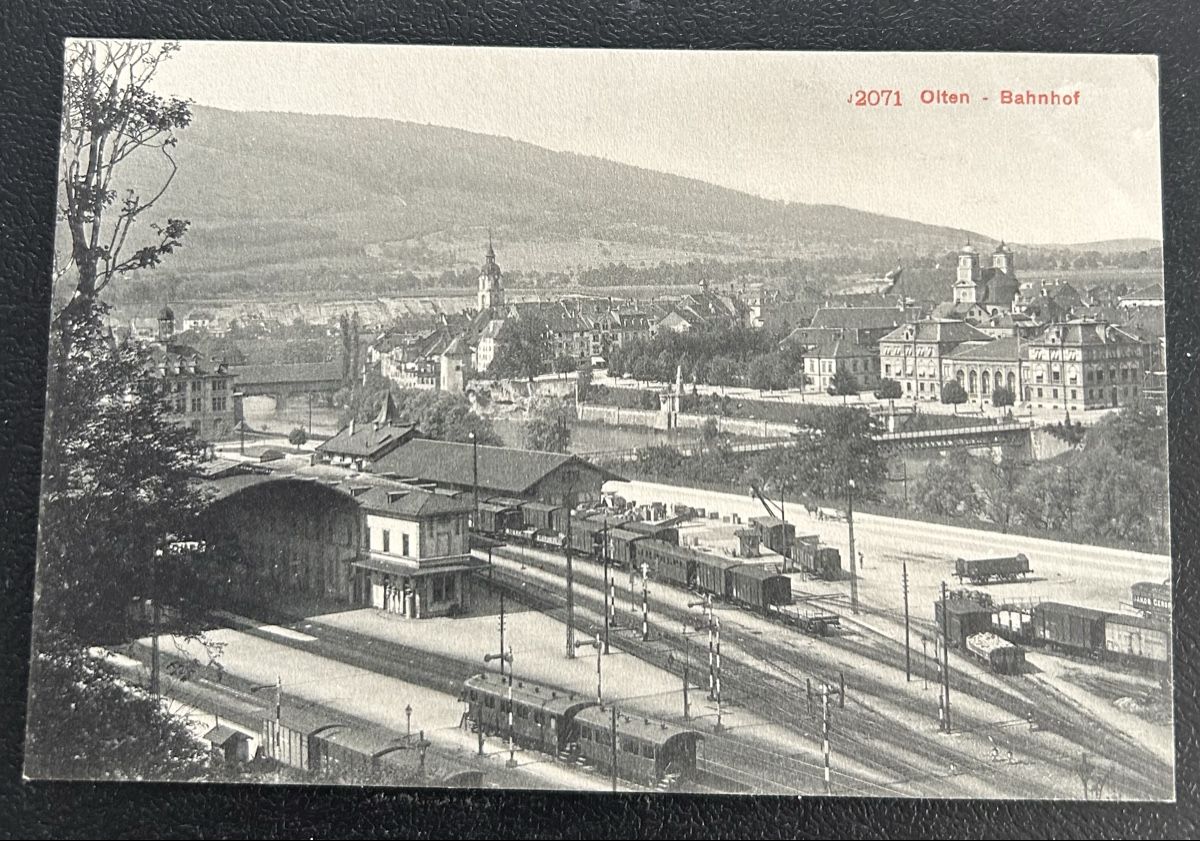 Ansichtskarten: Olten Bahnhof  – Gebraucht aus Horw von Tellbub