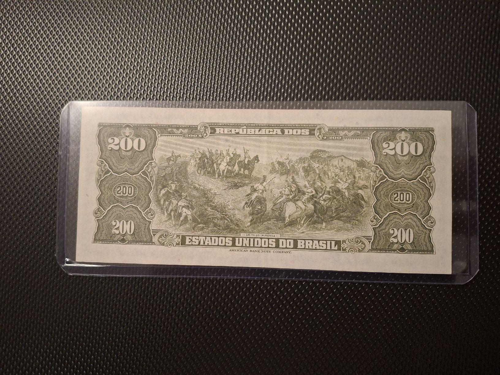 Banknoten: Brasil 200 Cruzeiros Banknote – Gebraucht aus Geroldswil von Antica01
