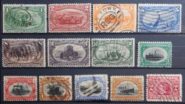 USA ex. Kat. 117-176 gest.1893/1909 Kat. 377 Euro