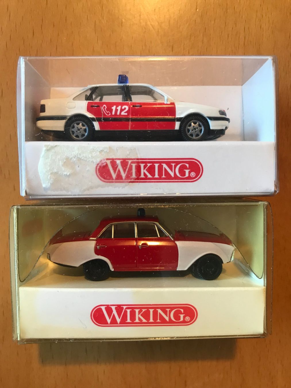 Wiking Modellini d'auto: 2x Wiking Feuerwehr Auto – Usato da Luzern venduto da mey_s13 1