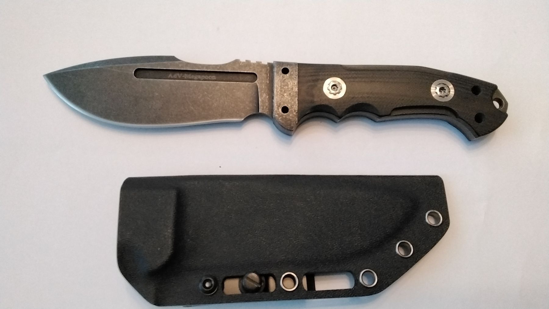 Coltellini militari: Andre De Villiers Megapoon Bowie – Nuovo (secondo la descrizione) da St. Margarethen TG venduto da Widmer33 2