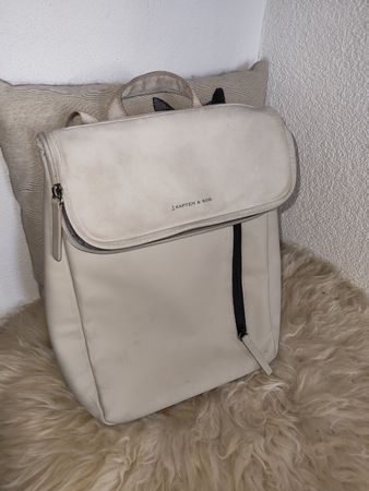 Rucksack KAPTEN & SON beige guter Zustand