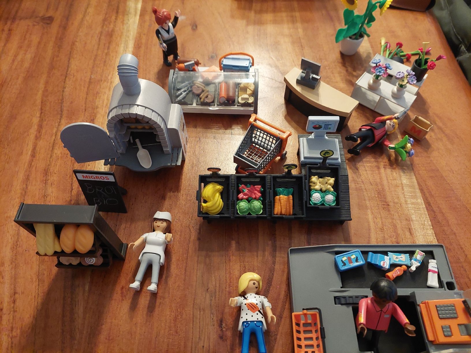 Migros Statuette: Playmobil Migros Supermarkt – Usato da Sissach venduto da zwwerg