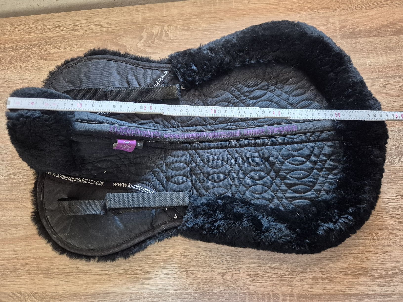 Selle & Accessori: KM Elite Lammfellpad L – Usato da Meggen venduto da Orrinka20 1