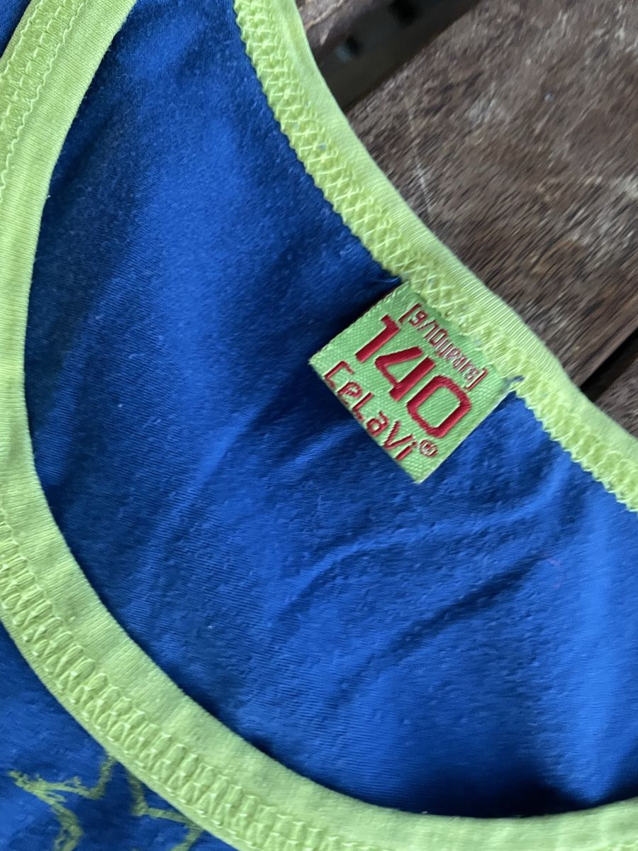 Camicie, T-shirt & Polo: Celavi Unterhemd, Gr. 140, blau mit Sternen – Usato da Bern venduto da brup 3