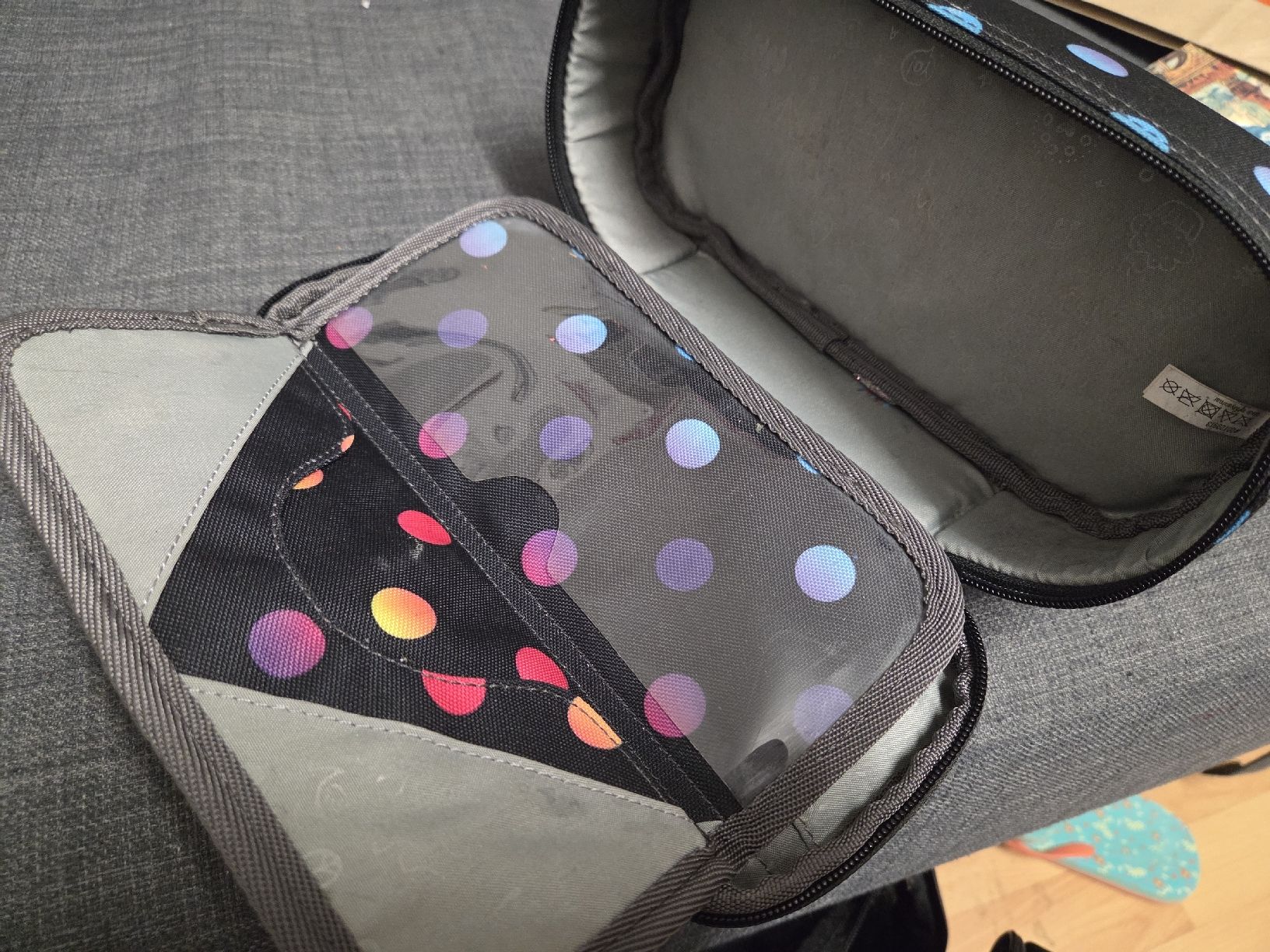 Astucci : Coocazoo Pencil Dotted Case Schwarz Federmäppchen – Usato da Subingen venduto da DENDLE20 3