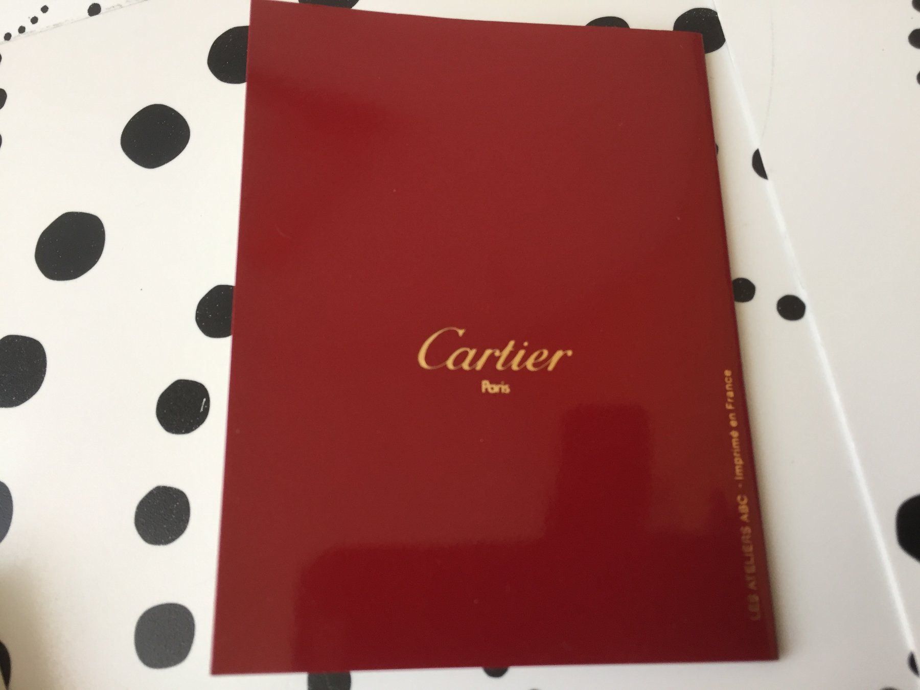 Documenti: CARTIER ORIGINAL - OPERATING INSTRUCTIONS - LOUIS DE CARTIER – Nuovo (secondo la descrizione) da Epalinges venduto da dream-watch 7