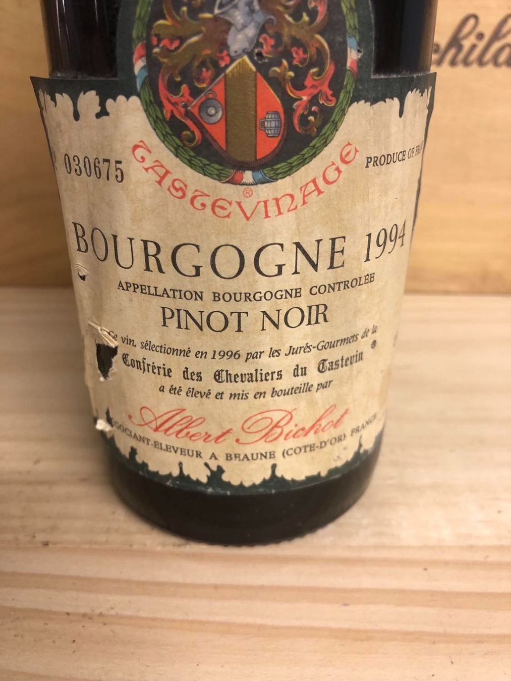 Vino: 1994 BOURGOGNE ALBERT BICHOT TASTEVINAGE – Nuovo e nell'imballaggio originale da Münchenstein venduto da weinundspirituosen 2