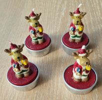 Weihnachtskerzen Teelicht Weihnachtsdeko (4 Stk)