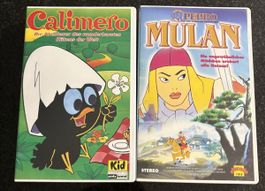 VHS Filme Calimero & Mulan ab Fr. 1.-