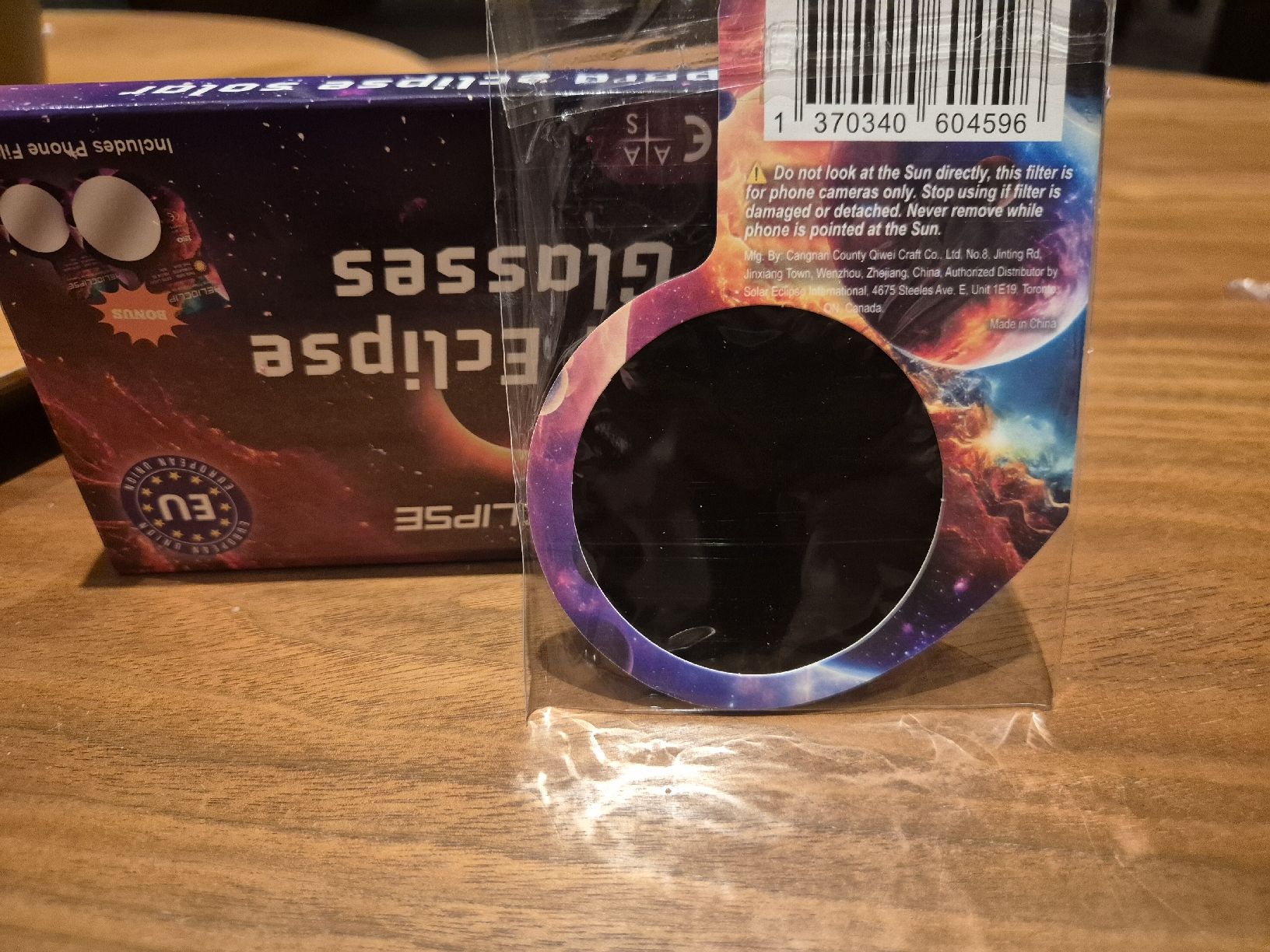 Brillen & Gläser: Sonnenfinsternisbrillen Solar Eclipse Glasses – Neu und originalverpackt aus Seuzach von lu-zi 1