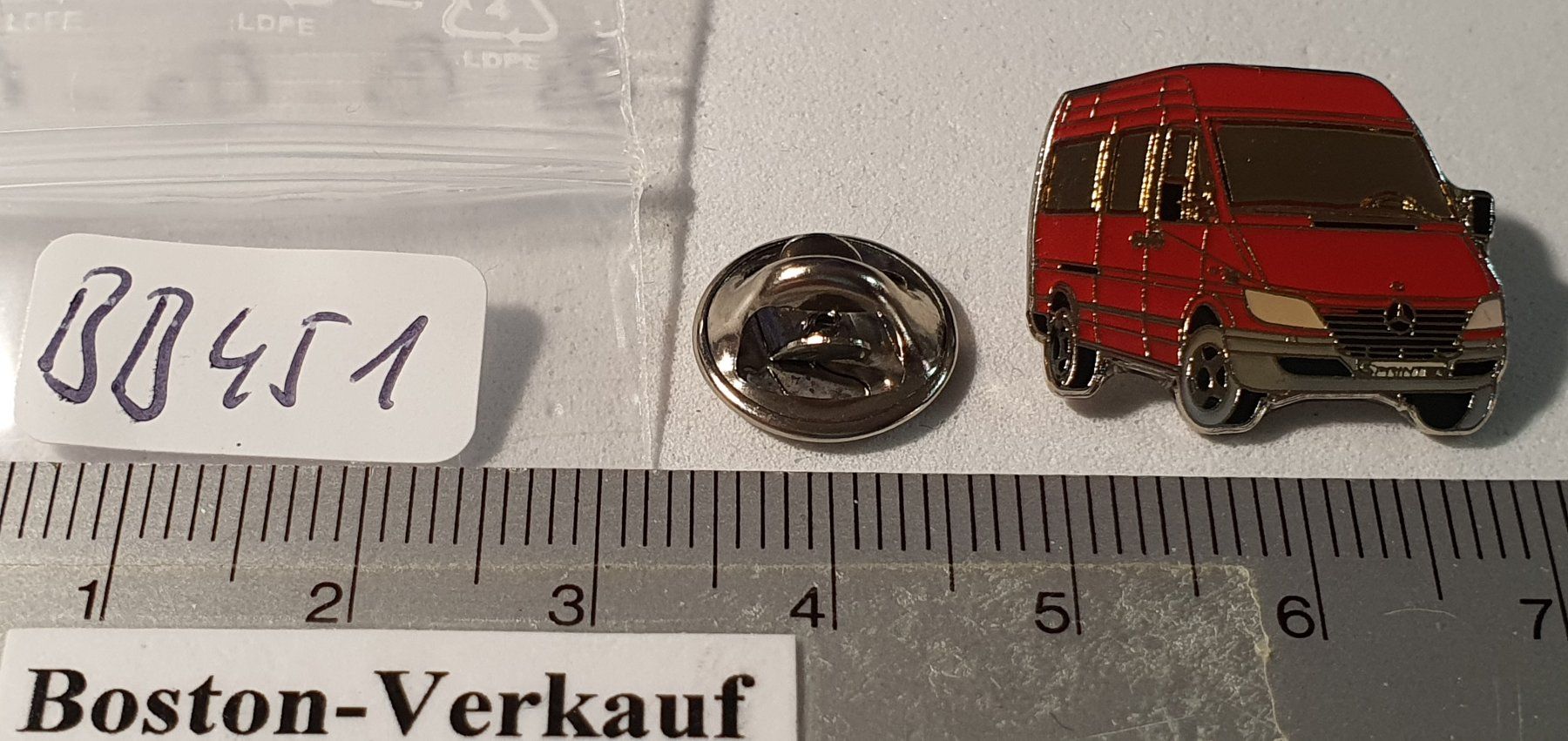 Mercedes-Benz Placchette & Badge: BB451 - Pin Auto - Mercedes Sprinter – Usato da Reinach BL venduto da Boston-Verkauf 2