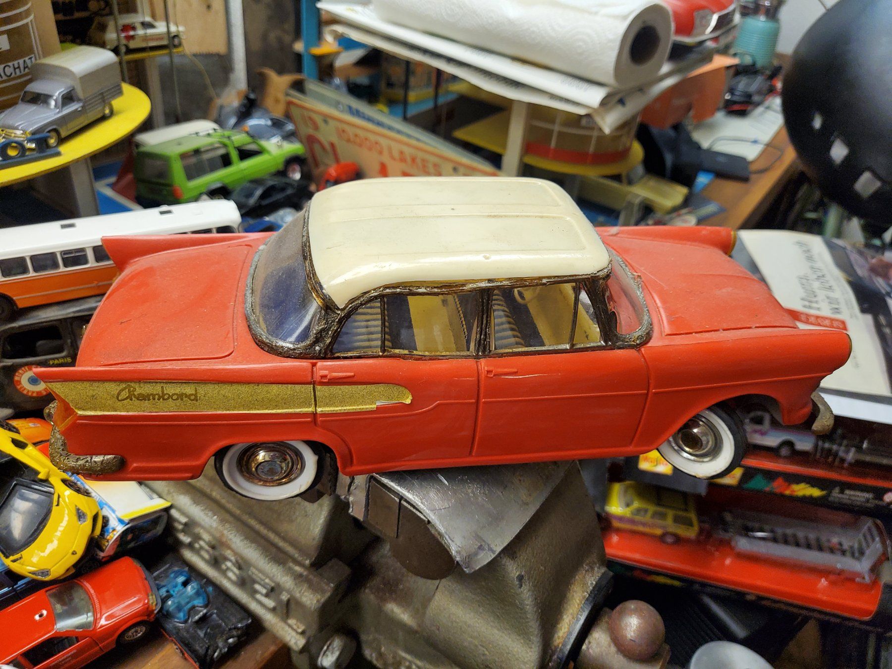 Simca Modellautos: Simca Charvel CH.13 sehr rares Modell 1960 – Gebraucht aus Balsthal von redcarpet