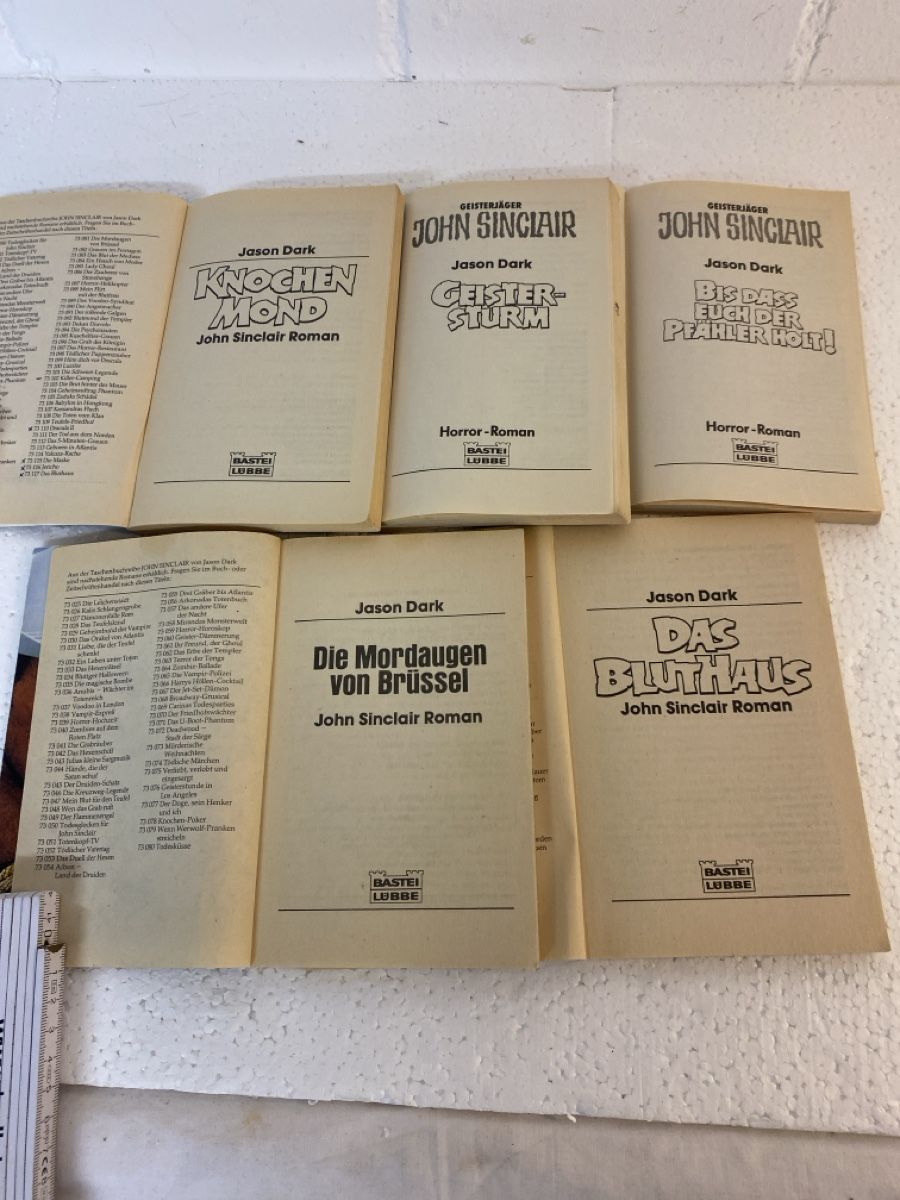 Libri: John Sinclair: Knochenmond & Geistersturm - 5. Romane – Usato da sursee venduto da trilli-tralli 7