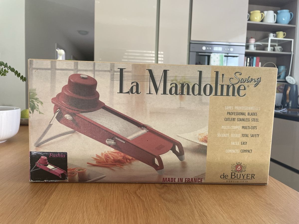 Elettrodomestici da cucina: Mandoline Swing de Buyer Fuchsia – Usato da Champlan venduto da Cjayretro 1