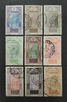 Französisch-Guinea 1913-27, LoT gestempelt