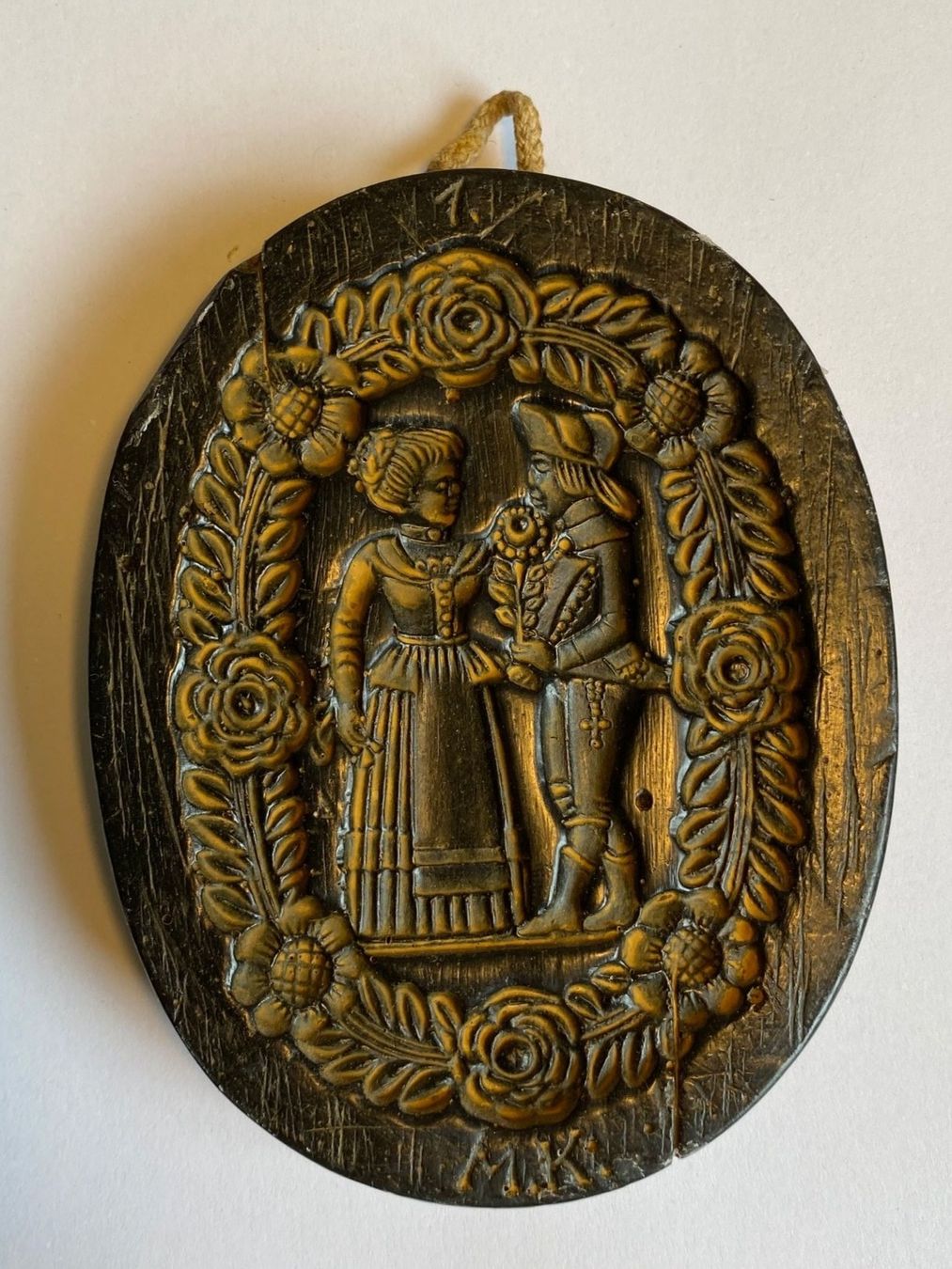 Sculture & Statue: Vintage Wachsmodel Liebespaar – Usato da Oberägeri venduto da Nussbi6