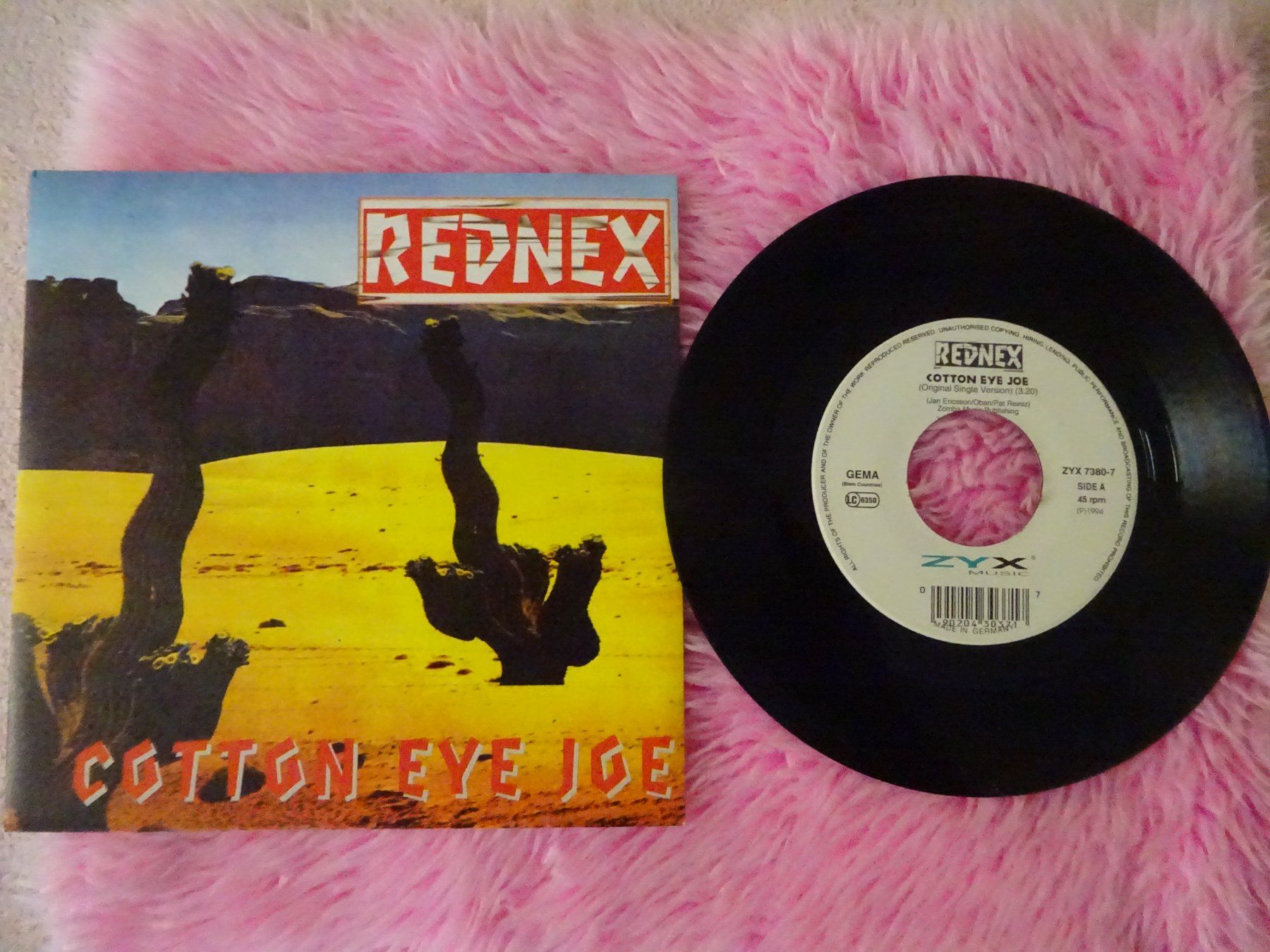 Schallplatten: REDNEX ** COTTON EYE JOE ** EXCELLENT – Gebraucht aus Luzern von xrayspex99