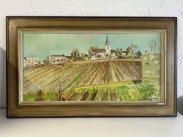 Originalgemälde von E. Rüegg (1977) 
