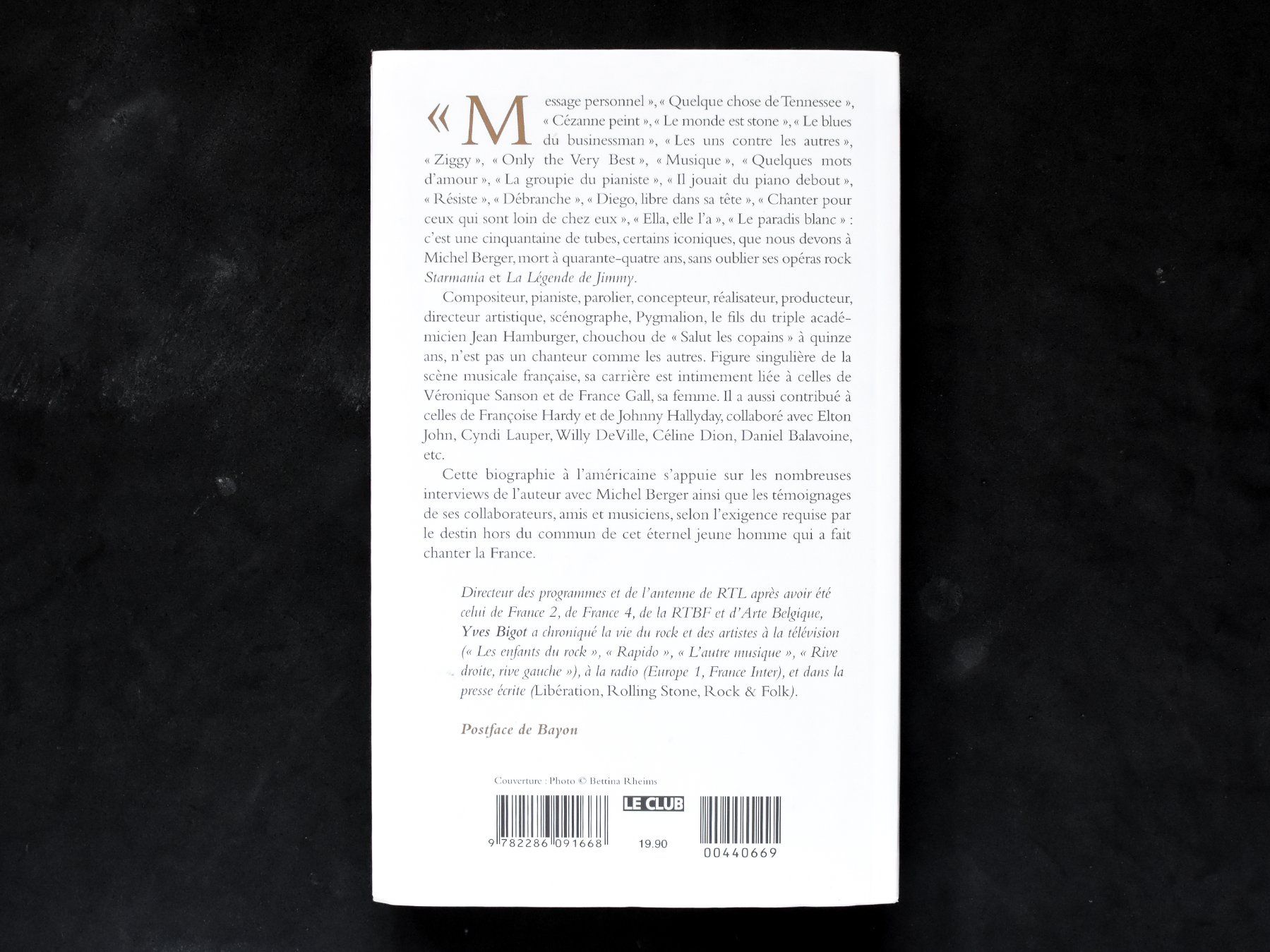 Libri: Michel Berger - Biographique – Usato da Belmont-sur-Yverdon venduto da bichet02 1