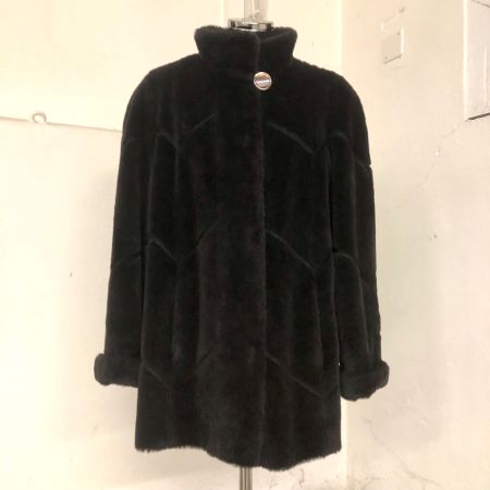 Vintage Walbusch Alpaca Mohair Winter Wollmantel, Grösse 42