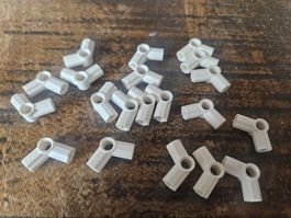 lego 32015 lot de 20 pièces White Technic, Axle and Pin