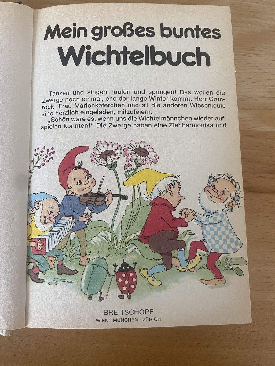 Bücher: Mein grosses buntes Wichtelbuch 1984 – Gebraucht aus Schwarzenburg von Michellu 4