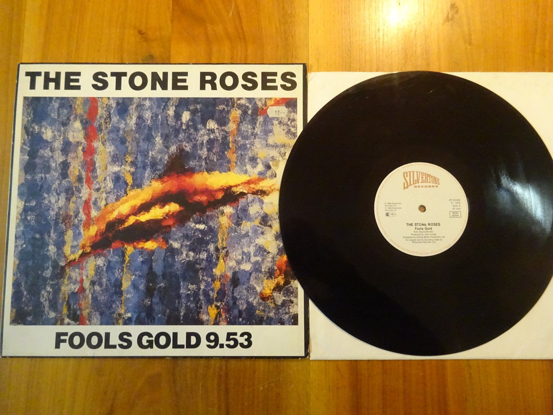Schallplatten: THE STONE ROSES ** FOOLS GOLD 9.53 – Gebraucht aus Luzern von xrayspex99 1
