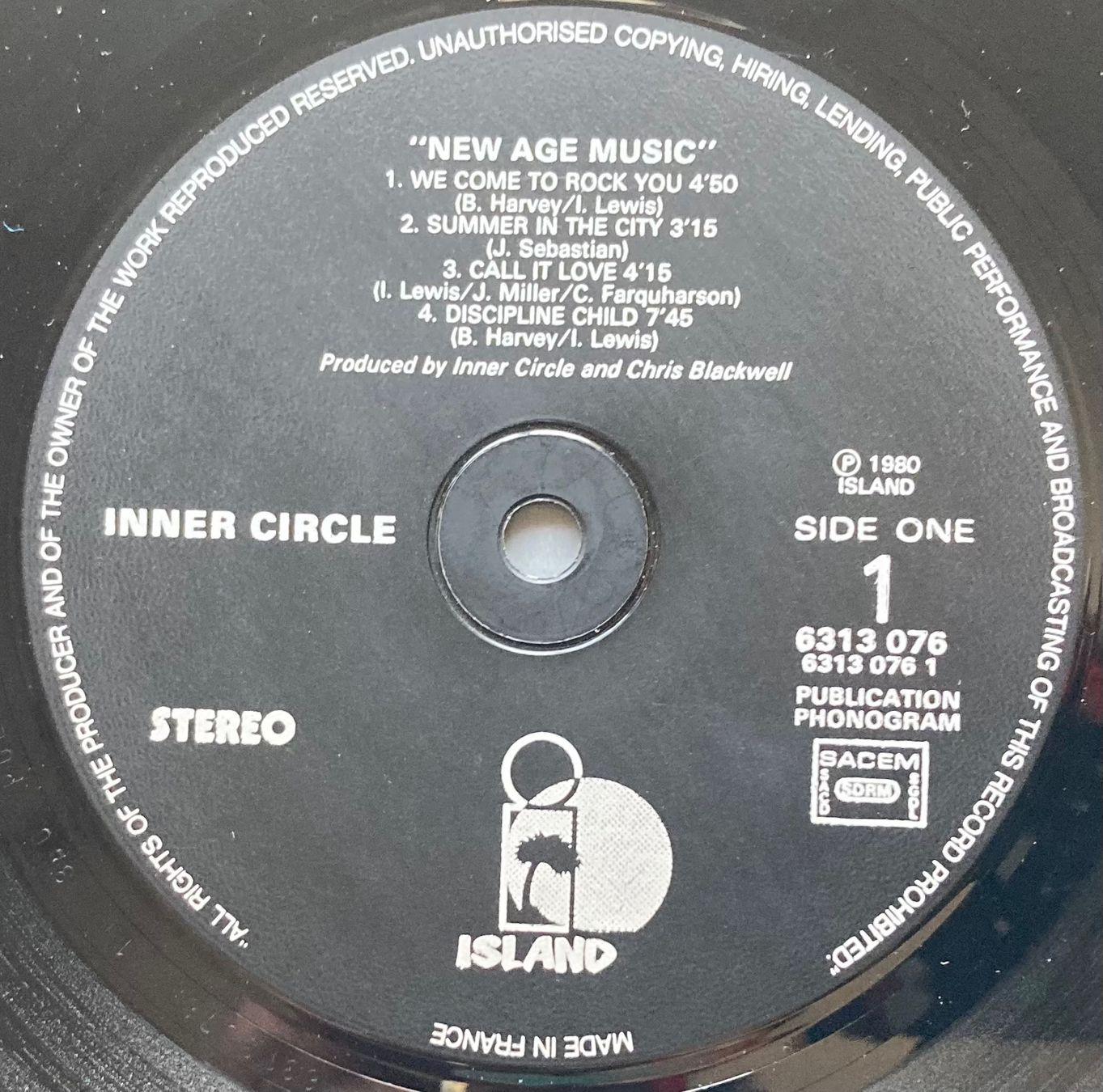 Dischi in vinile: INNER CIRCLE - NEW AGE MUSIC – Usato da Poliez-Pittet venduto da Newtown-Records 2