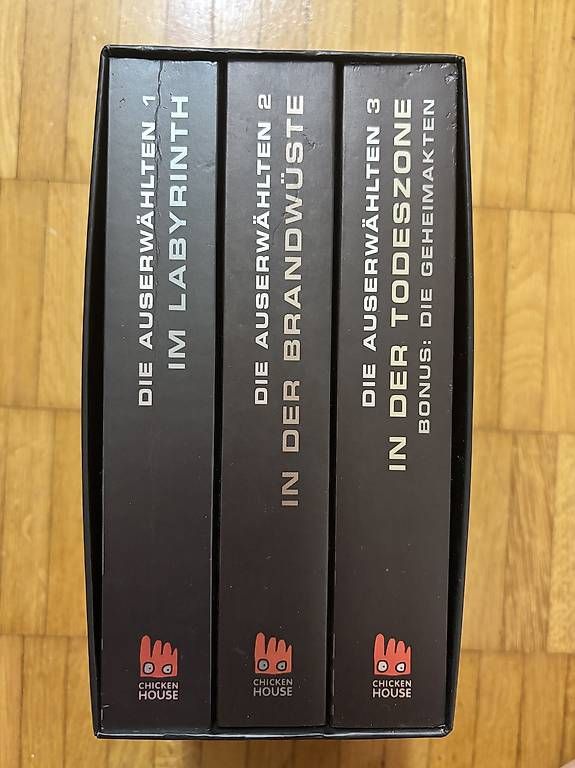 Bücher: Maze Runner Trilogie im Schuber – Gebraucht aus Rüti ZH von smbx3 2