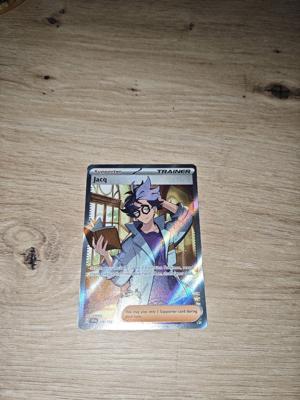 Pokémon Carte collezionabili: Jacq  / Full Art  236/198 Scarlet & Violet – Nuovo e nell'imballaggio originale da Develier venduto da Ant_ckl5 1