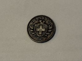 Schweiz 2 Rappen 1900 
