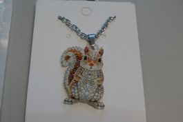Halskette Eichhörnchen NEU