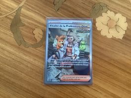 Carte Pokémon Vitalité Professeure Olim état neuf